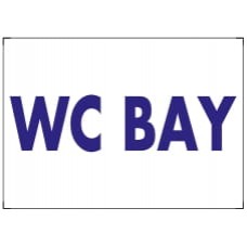 WC BAY - İkaz Levhası 