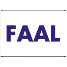 FAAL - İkaz Levhası 