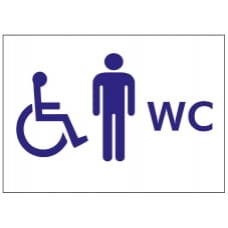 Engelli Erkek WC