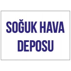  Soğuk Hava Deposu 