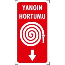  Yangın Hortumu - İkaz Levhası