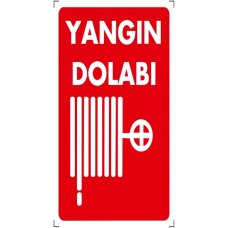  Yangın Dolabı - İkaz Levhası